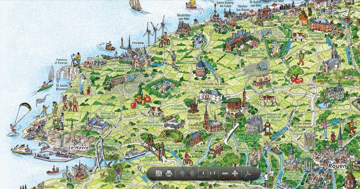 Carte Tourisitique