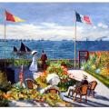 Monet terrasse saint adresse